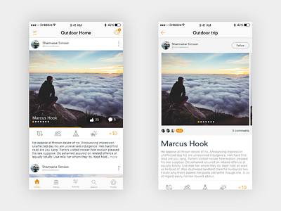 Outdoor app app camping clean climbing hiking outdoor trip