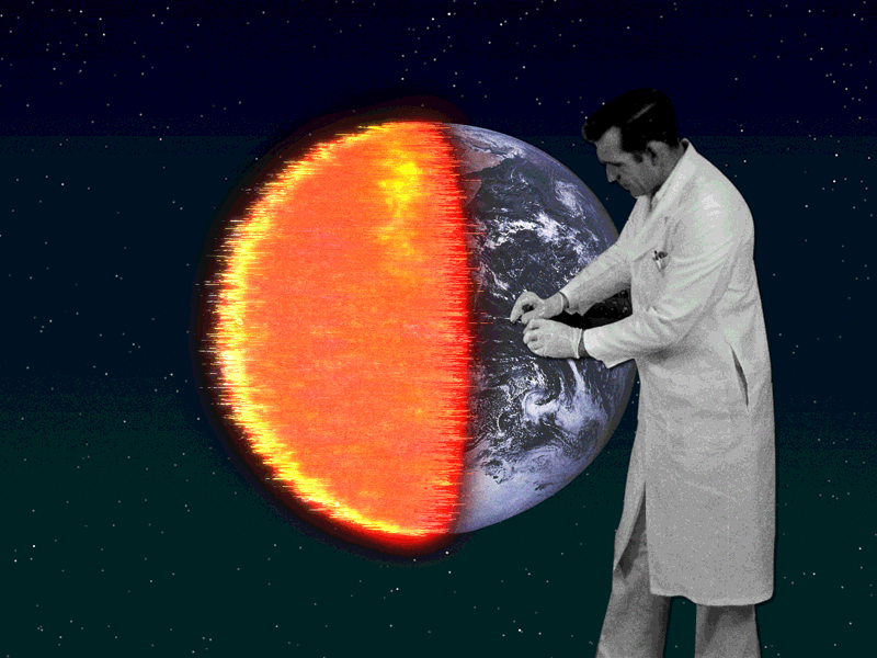 Al...most...done animation collage gif loop motion retro scifi vintage