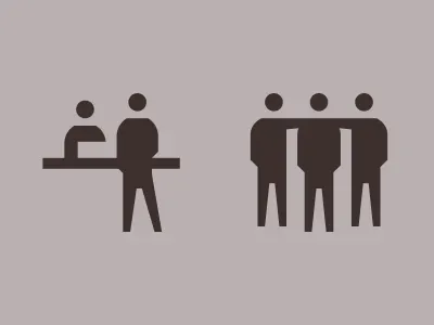 Human Icon Design custom icon group human icon icon design iconography info point people picto pictogram reception team