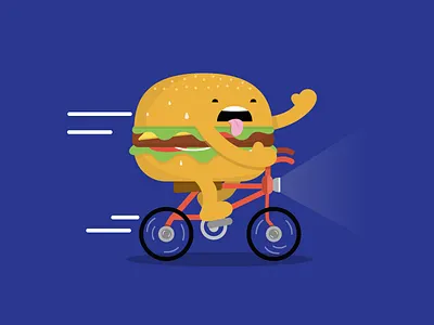 Tony Burger characters design dribbble flat illustration invites minimal motion people vector wip