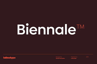 Biennale Font avant garde biennale font black branding business clean contemporary corporate design display futura geometric headlines latinotype logo logotype magazines minimal modern