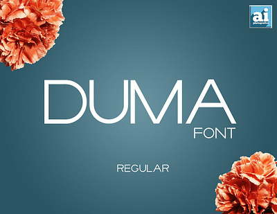 Duma Font display font duma font sans serif