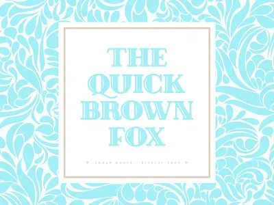 Sugar Boats Display Font beefy deco display font fonts hipster nautical serif styles type vintage wide