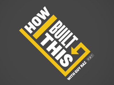 How I Built This Podcast handmade identity logo npr podcast publicradio