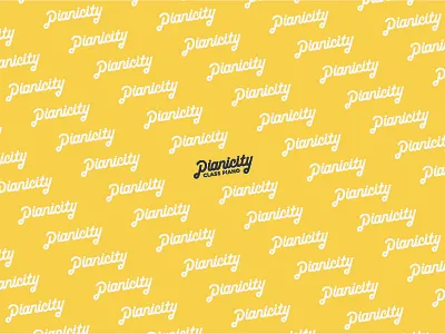 Pianicity branding design logo