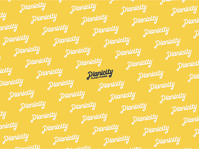Pianicity branding design logo