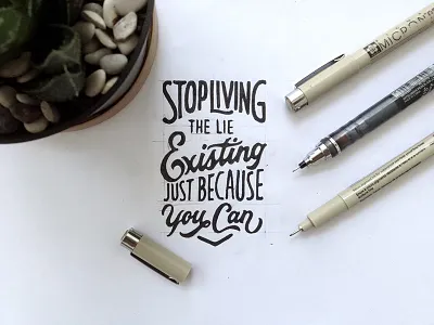 Genesis band calligraphy concept details hand lettering lyrics merch northlane pen on paper sketch typography vintage