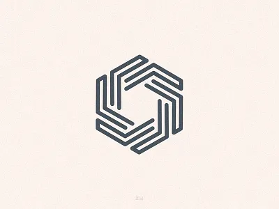 Hexagon 1 brand branding hexagon identity line logo mark minimal symbol