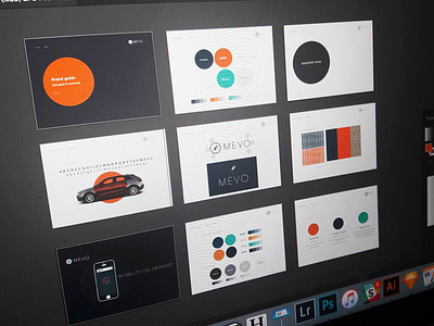 Style guide for Mevo branding designsystems styleguide