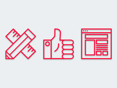 Icons aere design flat freelance google graphic icon set simple