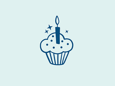 Birthday cupcake birthday birthday cake cupcake illustration