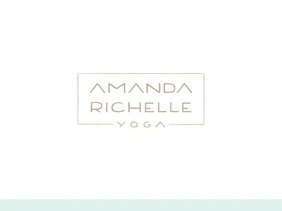 AR Yoga Branding branding geometric health logo simple type wellness yoga