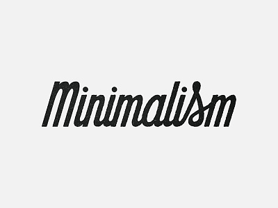 Minimalism design lettering minimal texture type typography