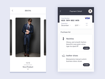 Private order application concept dribbble men order shot