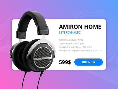 Beyerdynamic shopping cart amiron home beyerdynamic clean e commerce headphone interface material modal music product sopping cart ui