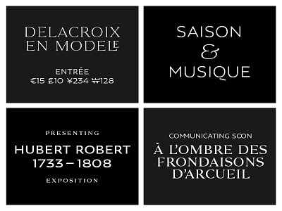 Louvre Serif + Louvre Sans antique art caps classy custom display museum sans serif traditional typeface work