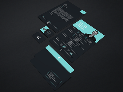 Personal brand branding cv design logo personal brand resume