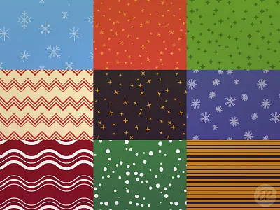 Slightly Patterned Christmas christmas digital illustration pattern vector