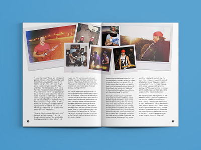 Emblem3 spread 2 e3 emblem3 layout magazine music print publication spread