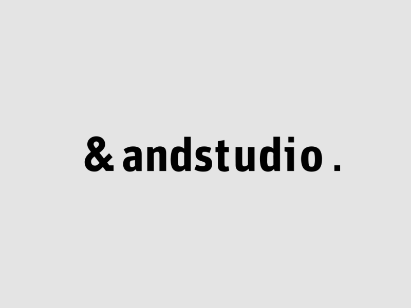 & andstudio. # 2 and andstudio animation brand graphics identity logo mark motion studio trade