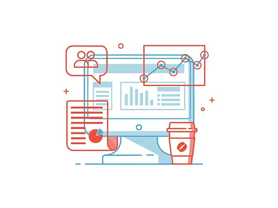 An Icon a Day! 🔥 design iconaday icons illustration marketing tangelo work