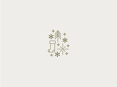 Holiday Icons christmas festive holiday icons minimal tiny