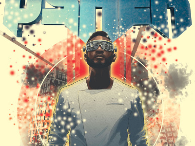 Usher - Space Illustration usher