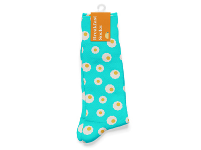 Morning Socks breakfast egg flatdesign morning socks