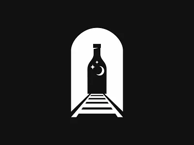 Beverage Express beverage bottle express logo tunnel