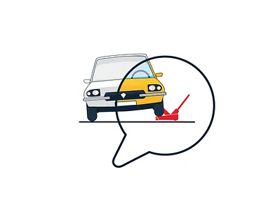 Motortalk App Tutorial Illustration app car illustration on boarding