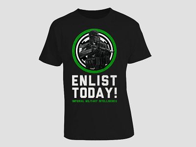 Imperial Military Intelligence apparel death trooper empire galactic empire intelligence military star wars tshirt