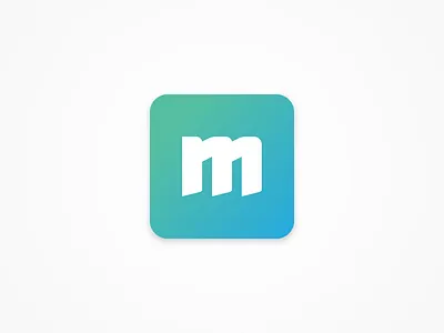 Mobiilitukku Logo Mark branding ecommerce gradient icon logo logo mark