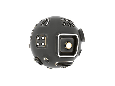 Probe 3d model modo probe render sphere