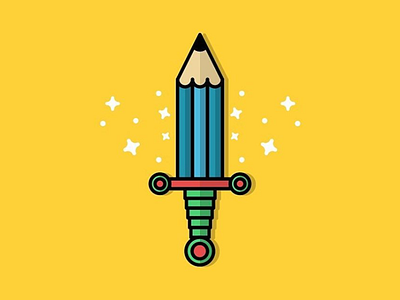 Sword Pencil drawing pencil sword vector