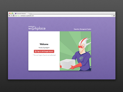 Supahands Workplace crm login page supahands workplace