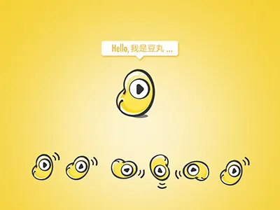 Beans doll cartoon image