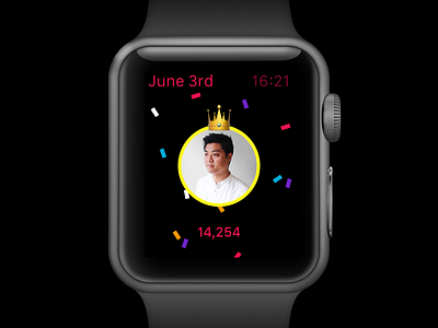 Stepaholic ⌚️ apple count step ui watch