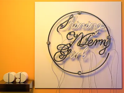 Shining Merry Girl-1 c4d