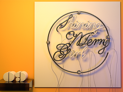 Shining Merry Girl-1 c4d