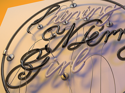 Shining Merry Girl-2 c4d