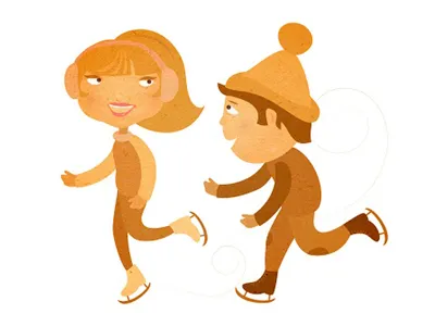 Kids children christmas illustration kids ukapupika veramatys warm