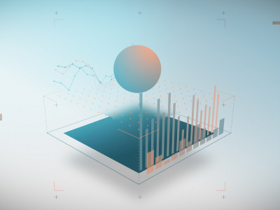 Commercial Space Vs Art Space circle curve dot geometry gradient grid line overlap round shape space