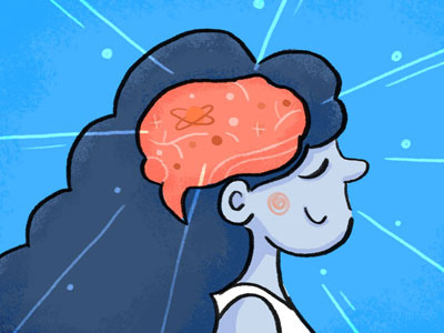 Bright Minds art autism editorial education illustration minds spot illustration ted ed