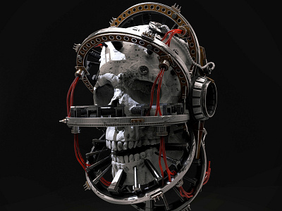 Skull Mech mech skull