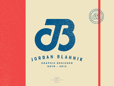 JB Monogram logo-mark brand identity illustration lettering logo logo mark monogram