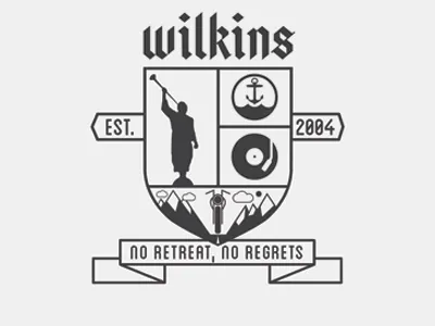 Family Crest / Coat of Arms anchor coat of arms crest family family crest illustrator motorcycle music