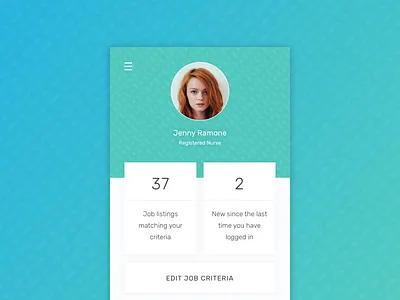 Saved search WIP dashboard list ui ux