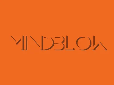 Mindblow 3d branding design effect illustrator logo mindblow red shadow shot