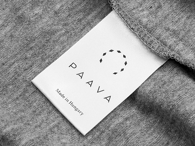 Paava Clothing - washing label black clothing fashion grey identity paava pure white minimal