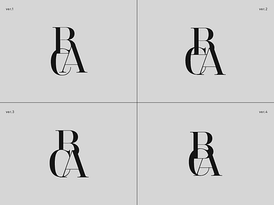 Monogram exploration WIP detail didona monogam serif typography wip